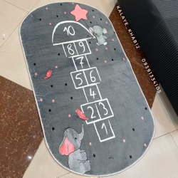 قالی بامبو طرح کودک کد c-107 سایز 1.5*80